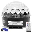 Globo De Luz Mágico Led Bluetooth De Cristal 9 Cores