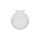 Globo De Vidro P/ Iluminação Fosco 08x15 Com Colarinho