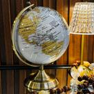 Globo Decorativo de Mesa Prata Golden Globo Decorativo de Mesa Prata Golden