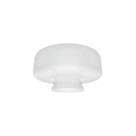 Globo Drops De Vidro Boca 10 P/ Iluminação Leitoso Bivolt