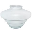 Globo Escada Vidro Fosco Vintage Retro Boca 10 17 x 22