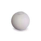 Globo Esfera De Vidro 8x15 Leitoso Fosco Peça P/ Reposição