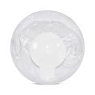 Globo Lustre Bolinha Em Vidro Transparente Harmony 12x12 cm