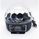 Globo Mágico Led de Cristal Bluetooth Mp3 Bivolt 9 Cores Luatek Lk 306