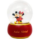 Globo Neve Disney Original Mickey Minnie Neve Enfeite Natal Globo Neve Disney Original Mickey Minnie Neve Enfeite Natal