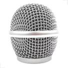 Globo para microfone sem fio prata mxt