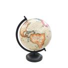 Globo Ptolomeu Base Metal 20x28x20CM Plástico