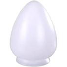 Globo pvc pera b10 para ventilador Globo pvc pera b10 para ventilador
