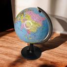 Globo Terrestre Completo 360 com Suporte Preto