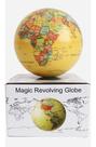 Globo Terrestre Dourado Giratório Rotação 360graus Auto Globo Terrestre Dourado Giratório Rotação 360graus Auto