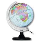 Globo Terrestre Político 21 cm de diâmetro Aquarela Preto - Libreria