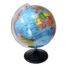 Globo terrestre - político - 30 cm - braile - alto relevo tátil - base preta - libreria Globo terrestre - político - 30 cm - braile - alto relevo tátil - base preta - libreria