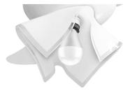Globo Tulipa De Vidro P/ Ventilador De Teto Venti-delta Fit