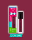 Gloss 3 em 1 Rosa Mosqueta Max Love Volume e Hidratação Cor:50030001/305