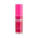 Gloss labial glitter ruby kisses electric glaze fúcsia 6ml