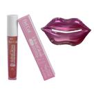 Gloss Labial Hidragloss Rosa Home Care Bel Col + Máscara