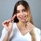 Gloss Labial Holográfico Vegano Natural Golden - 4,5ml - Cor 03