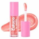 Gloss labial juvenil luluca by melu lábios cheios de estilo gloss fairy glitz