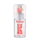 Gloss Magic Lip Oil Pêssego Ricca Brilho Labial Líquido Hidratante 4ml