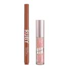 Gloss Volume Big & Full Power + Lapiseira Labial Volume Big & Full - Ruby Kisses Cor:Nude Beige
