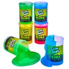Glow in the Dark Slime Playbees, pacote com 6, Bulk Ninja Turtle
