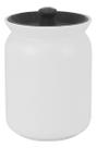 GLOW POTE 14x10x10cm 850ml CERÂMICA BRANCO GLOW POTE 14x10x10cm 850ml CERÂMICA BRANCO