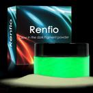 Glow Powder Renfio 100g Glow in The Dark Face Paint Mica