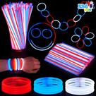 Glow Sticks JOYIN 4 de julho, 324 unidades vermelhas, brancas, azuis, infantis