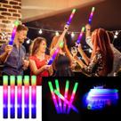Glow Sticks Marspeeder Foam Bulk com 3 modos, 12 unidades para festa
