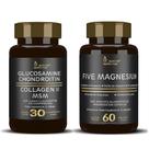 Glucosamin Condroitin Colageno tipo2 MSN Five Magnesium 5 Magnésio