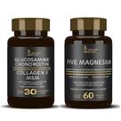 Glucosamin Condroitin Colageno tipo2 MSN Five Magnesium 5 Magnésio - Alisson Nutrition