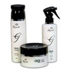 Glynett Kit Linha Coco Home Care - Shampoo + Máscara + Leave-In