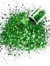 GM2 Glitter Chunky flocado Poliéster Importado resina unha 10gr - AVOCADO