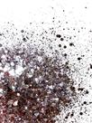 GM27 Glitter Chunky flocado Poliéster Importado resina unha 10gr - GREY