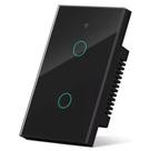 Gmart Interruptor Parede Wifi+ble 2 Botao Preto
