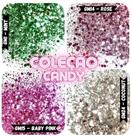 GMC19 Glitter Chunky flocado Poliéster Importado resina unha 40gr GMC19 Glitter Chunky flocado Poliéster Importado resina unha 40gr