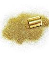 GMF23 Glitter extra fino Poliéster Importado resina unha 10gr - LIGHT GOLD