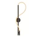 GMH Arandela LED Cunha 3000k 17w 90cm Preto A-CUNHA GMH Arandela LED Cunha 3000k 17w 90cm Preto A-CUNHA