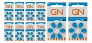 GN 675 Pilhas Auditivas Kit com 10 Cartelas (60 Unidades)