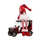 Gnome De Natal Luminoso De 30CM, Boneco De Tricô Com Luz LED, Decoração De Natal Para Casa, Enfeite