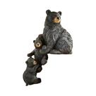 Gnomo De Natal Urso Preto, Estatueta De Urso Polar, Decoração De Mesa, Enfeites De Prateleira De