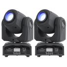 Gobo Light ZKYMZL 2 PCS 60W LED Moving Head DJ Lights