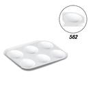 Godet de Plástico Condor Ovo com 6 Cavidades - 562 Godet de Plástico Condor Ovo com 6 Cavidades - 562