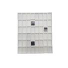 Godets magnéticos para acuarela de plástico blanco, 60 piezas