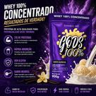 Gods Whey 100% Protein Concentrado - 900g - Canibal Inc.