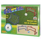 Gol a gol com 2 traves e uma bola de futebol braskit