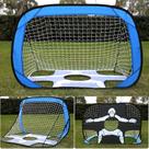 Gol de futebol AMONIDA para crianças com rede de futebol 110x80x80cm
