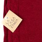 Gola Alpaca Trança Vermelho