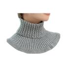 Gola Falsa de Algodão com Malha Destacável - Quente e Confortável para Inverno (Unissex)