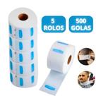 Gola Higiênica Barbeiro Pescoço Descartável Contém 5 Rolos Com 500 Unidades Gola Higiênica Barbeiro Pescoço Descartável Contém 5 Rolos Com 500 Unidades